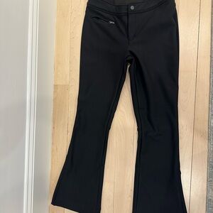 Black Flared Ski Pants